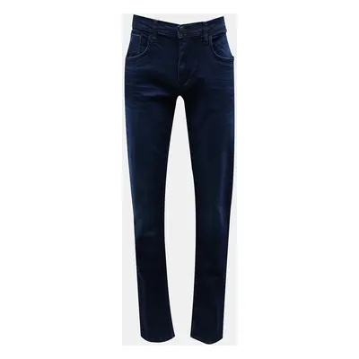 Dark Blue Slim Fit Jeans Blend - Men