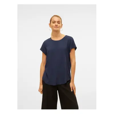 Women's dark blue blouse Vero Moda Bella - Women