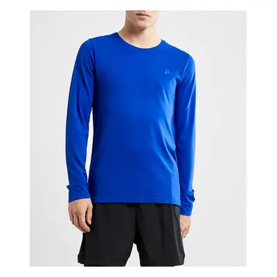 Men's T-Shirt Craft Fuseknit Light LS Blue