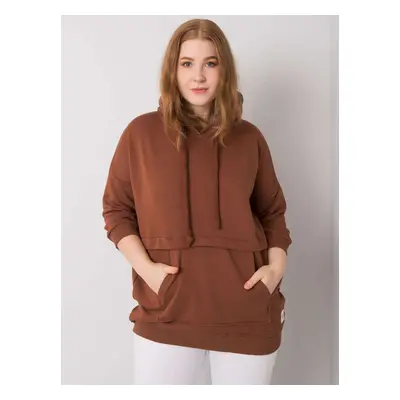 Sweatshirt-RV-BL-6917.74P-dark brown