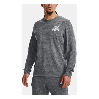 Under Armour Sweatshirt UA Rival Terry Graphic Crew-GRY - Mens