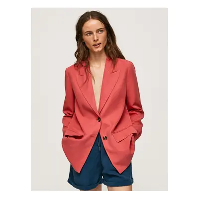 Brick Oversize Jacket Pepe Jeans Silvie - Ladies