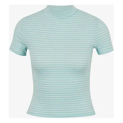 Light Blue Striped Crop Top TALLY WEiJL - Women