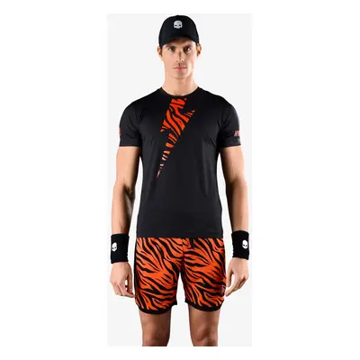 Men's T-shirt Hydrogen Tiger Tech Tee Black/Orange Tiger