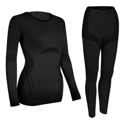 Spokey COLDY SET Women's thermal white, black, large. L/XL