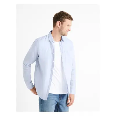 Celio Linen Shirt Daflix - Men's