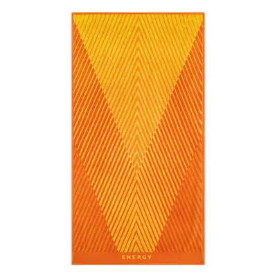 Zwoltex Unisex's Sport Towel Energy AB Orange/Yellow