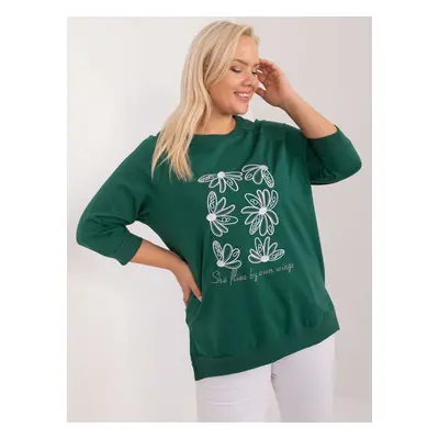 Blouse-RV-BZ-9451.82-dark green