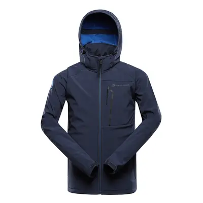 Men's softshell jacket ALPINE PRO HOOR mood indigo