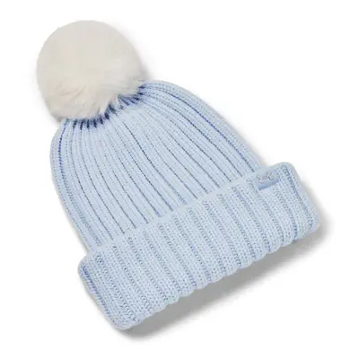 W Halftime Pom Beanie-BLU