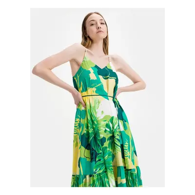 Green Ladies Dress Guess Angelica - Women