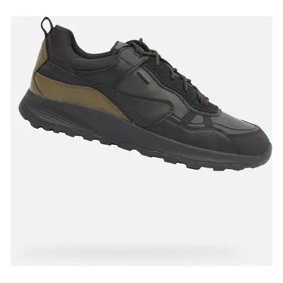 Black men's sneakers Geox Terrestre ABX - Men's