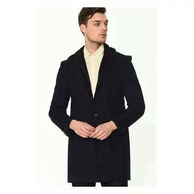 PLT8371 DEWBRRY MEN'S COAT-NAVY BLUE