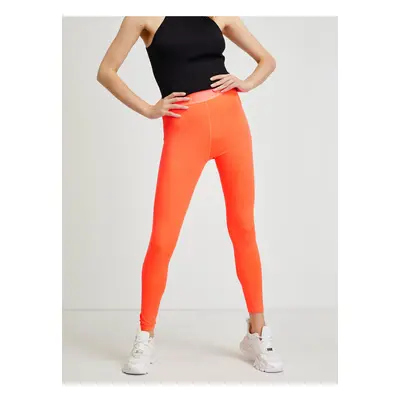 Orange Ladies Leggings Guess Aileen - Women