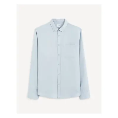 Celio Regular Gacocel lyocell shirt - Men's