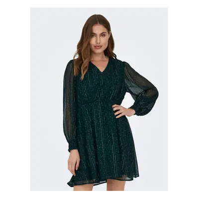 Dark Green Women's Patterned Dress JDY Cody - Women