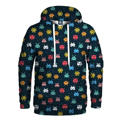 Aloha From Deer Unisex's Space Invaders Hoodie H-K AFD365