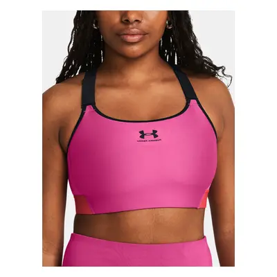 Under Armour Bra UA HeatGear High-PNK - Women