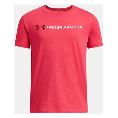 Under Armour Boys' T-shirt UA B LOGO WORDMARK SS - Boys