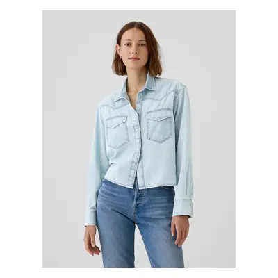 GAP Denim shirt Cropped Western - Women's