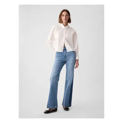 GAP Jeans '70s flare High Rise Patched - Women's