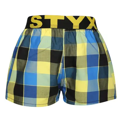 Styx sports rubber multicolored children's briefs