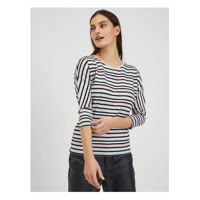 Orsay Light Blue Women's Striped T-Shirt - Women