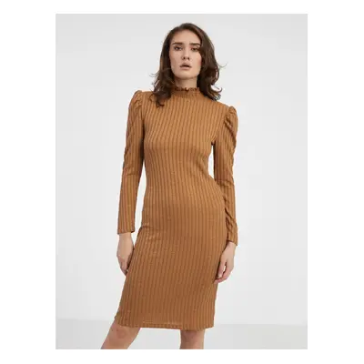 Brown Ladies Sweater Dress JDY Edna - Ladies