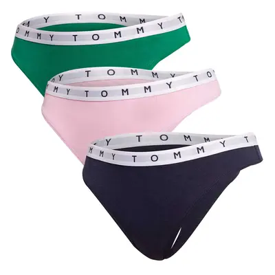 Tommy Hilfiger Woman's 3Pack Thong Brief UW0UW025210V3