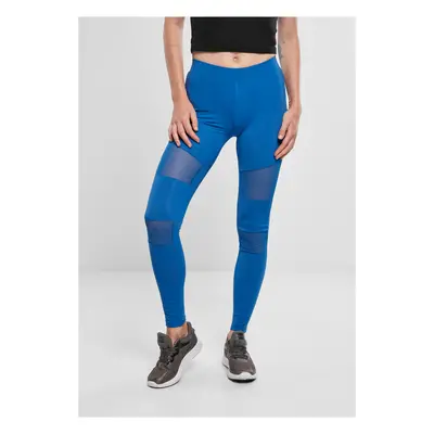 Women's Tech Mesh Leggings in a sporty blue color