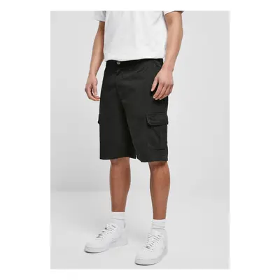 Men's Big Cargo Bermuda Shorts Black