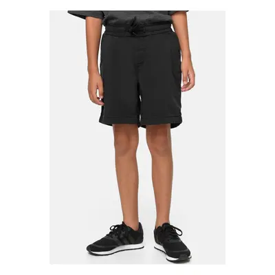 Boys Strech Twill Joggshorts Black