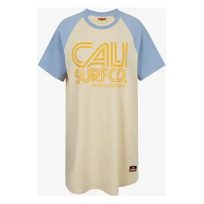 Superdry Dress Cali Surf Raglan Tshirt Dress - Women