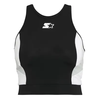 Women's Cropped Sports Top Starter Black/White