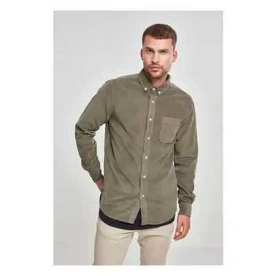 Corduroy shirt olive