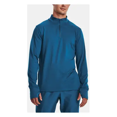 Under Armour T-Shirt QUALIFIER RUN 1/4 ZIP-BLU - Men