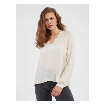 Cream Women's Blouse AWARE by VERO MODA Sunny - Women