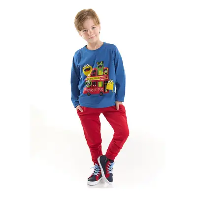 Denokids Monster Tours Boys T-shirt Trousers Set