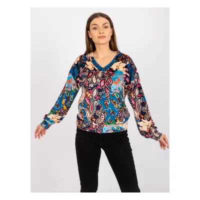 Blouse-DHJ-BZ-6033-2.46P-dark blue