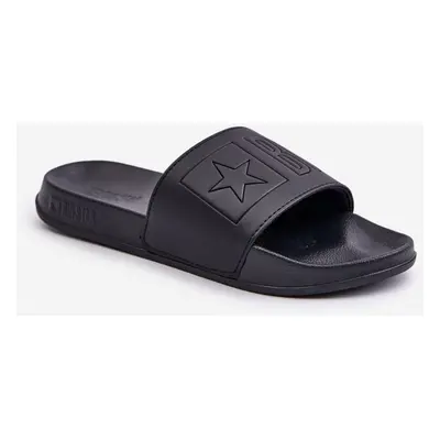 Foam slippers women's Big Star OO274040 black