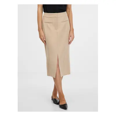 Orsay Light brown women's skirt - Women's