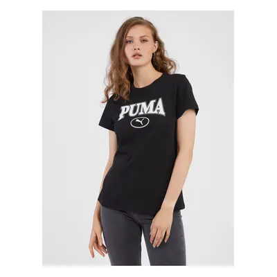 Black Women's T-Shirt Puma Squad - Women