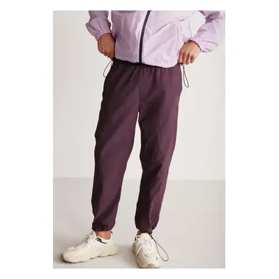 GRIMELANGE Terry Parachute Comfort Burgundy Single Trousers