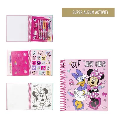 SUPER ACTIVITY ALBUM COLOREABLE MINNIE