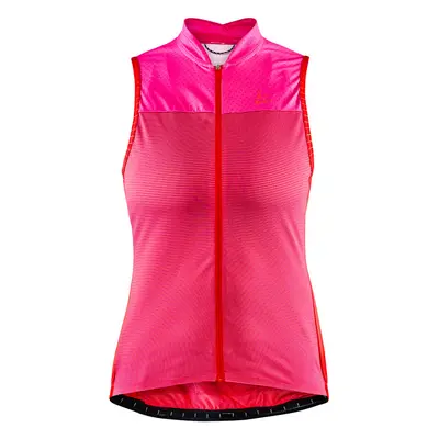 Women's Cycling ScamPolo Craft Hale Glow - Pink-Red