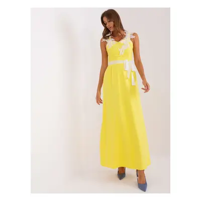 Dress-LK-SK-506640.05P-yellow