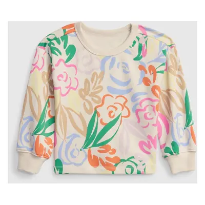 GAP Kids sweatshirt floral - Girls