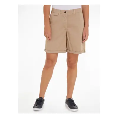 Beige Womens Shorts Tommy Hilfiger - Women