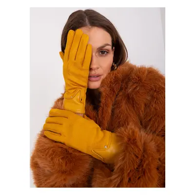 Gloves-AT-RK-239507.26P-Dark Yellow