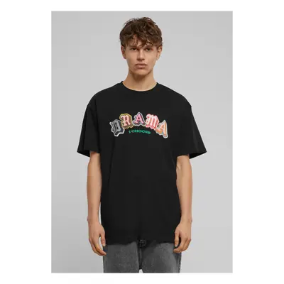 Men's Drama Heavy Oversize Tee T-Shirt - Black